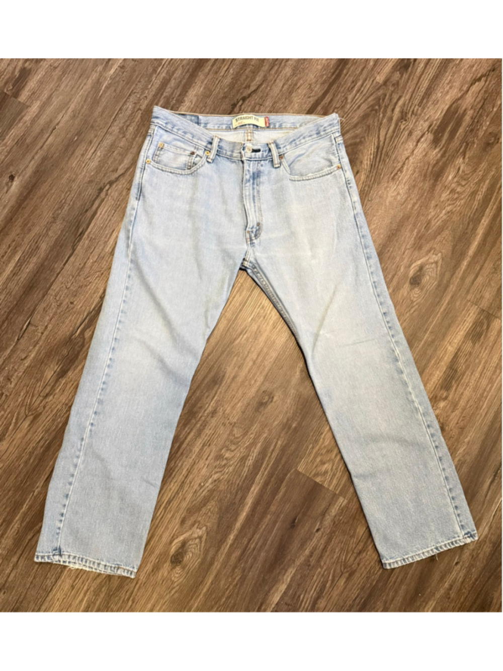 Vintage Levi’s 505 Jeans Mens 33x30 Light Wash Straight Fit Denim Y2K